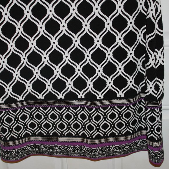LIMITED TIME SALE: WHBM Shift Dress Geometric Pattern Size S - Picture 10 of 10
